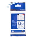 Brother TZE-FA3 label-making tape Blue on white