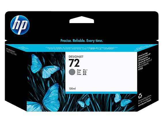 HP 72 130-ml Gray Ink Cartridge
