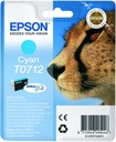 Epson Cheetah Singlepack Cyan T0712 DURABrite Ultra Ink