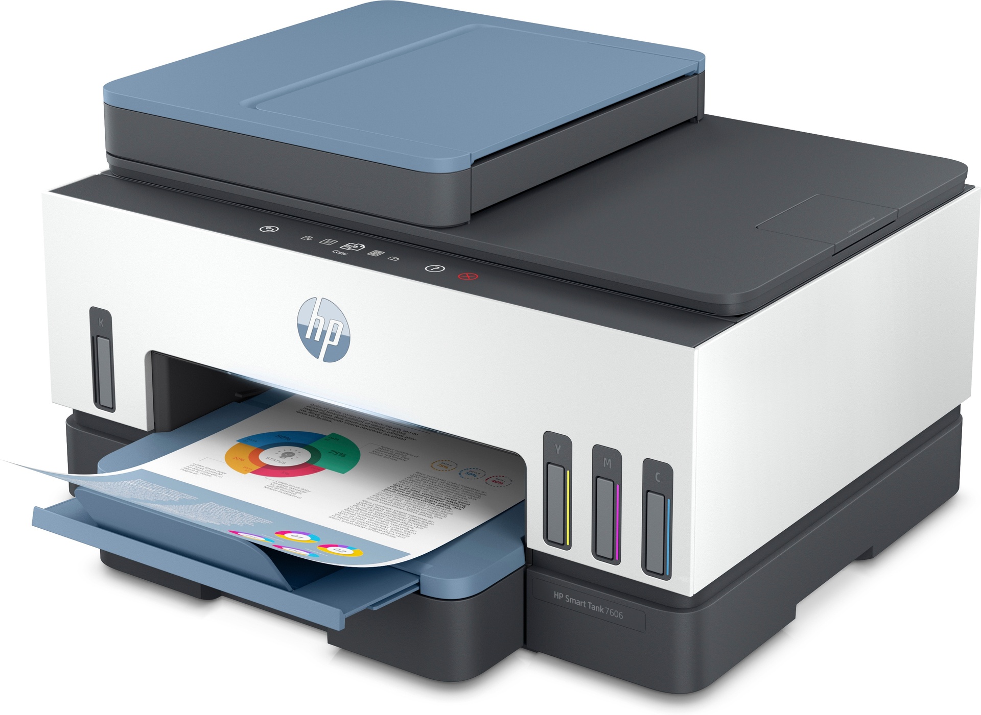 HP Smart Tank 7606 All-in-One Thermal inkjet A4 4800 x 1200 DPI 15 ppm Wi-Fi