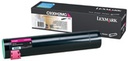 Lexmark High-Capacity Magenta for C935 toner cartridge Original