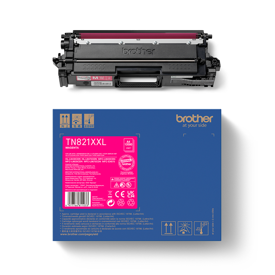 [P328907] Brother TN-821XXLM toner cartridge 1 pc