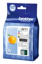 Brother LC3211VALDR ink cartridge 4 pc(s) Original Black, Cyan, Magenta, Yellow