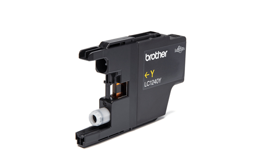 Brother LC1240Y Cartouche d'encre jaune, 600 Feuilles ISO/IEC 24711 pour Brother DCP-J 525/MFC-J 6510