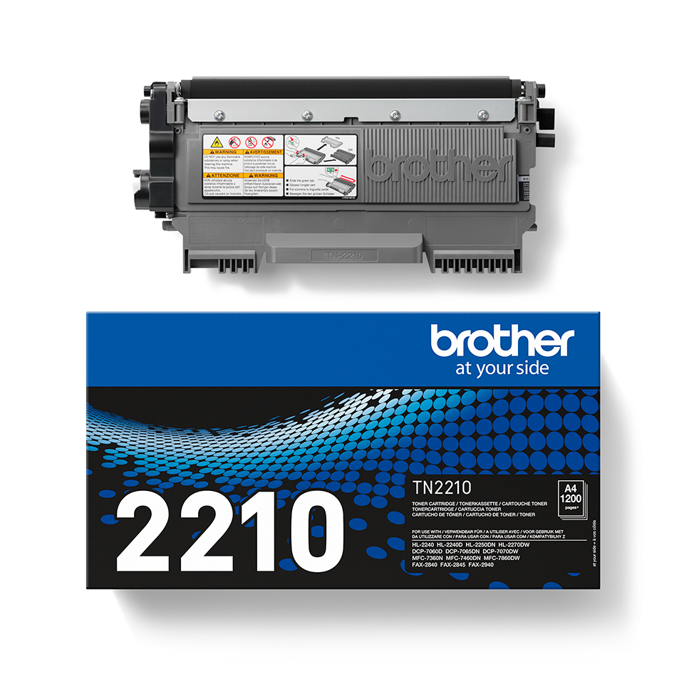 Brother TN2110 Kit toner, 1.500 Feuilles ISO/IEC 19752 pour Brother HL 2140