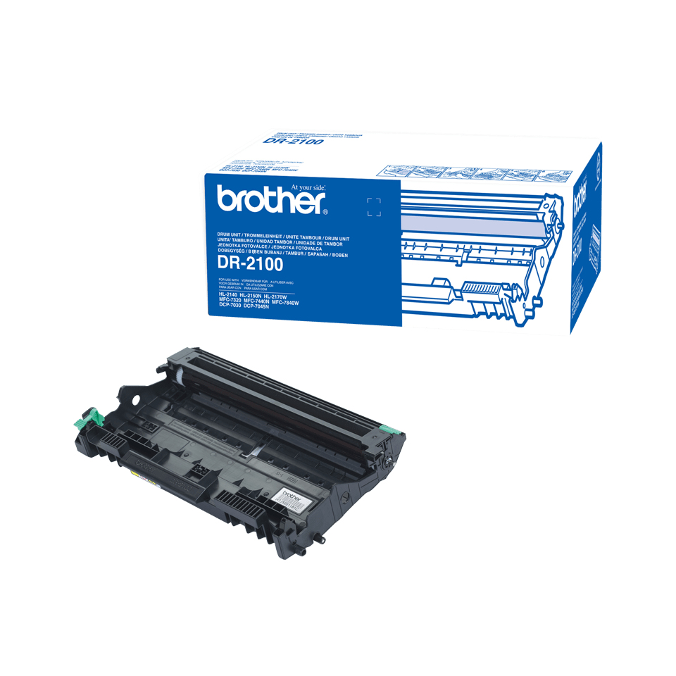 Brother DR2100 Kit tambour, 12.000 Feuilles ISO/IEC 19752 pour Brother HL 2140