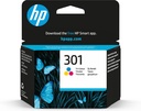 HP 301 Tri-color Original Ink Cartridge