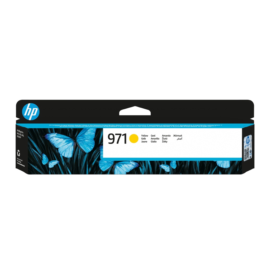 HP 971 Yellow Original Ink Cartridge