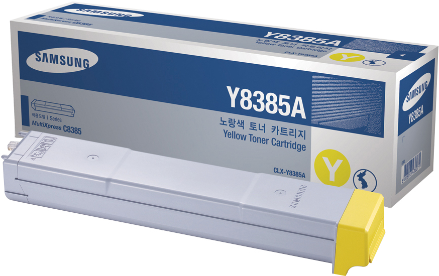 Samsung CLX-Y8385A Yellow Toner Cartridge