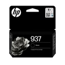 HP 4S6W5NE/937 Cartouche à  tête d'impression noire, 1.450 Feuilles ISO/IEC 19752 pour HP OfficeJet Pro 9100 