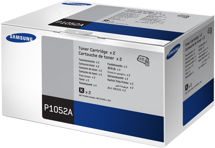 Samsung MLT-P1052A 2-pack High Yield Black Toner Cartridges