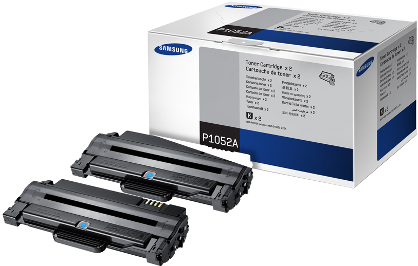 Samsung MLT-P1052A 2-pack High Yield Black Toner Cartridges