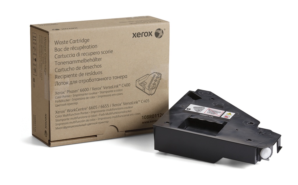 Xerox 108R01124 Collecteurs de toner, 30.000 Pages pour Xerox Phaser 6600/VersaLink C 400/WC 6655