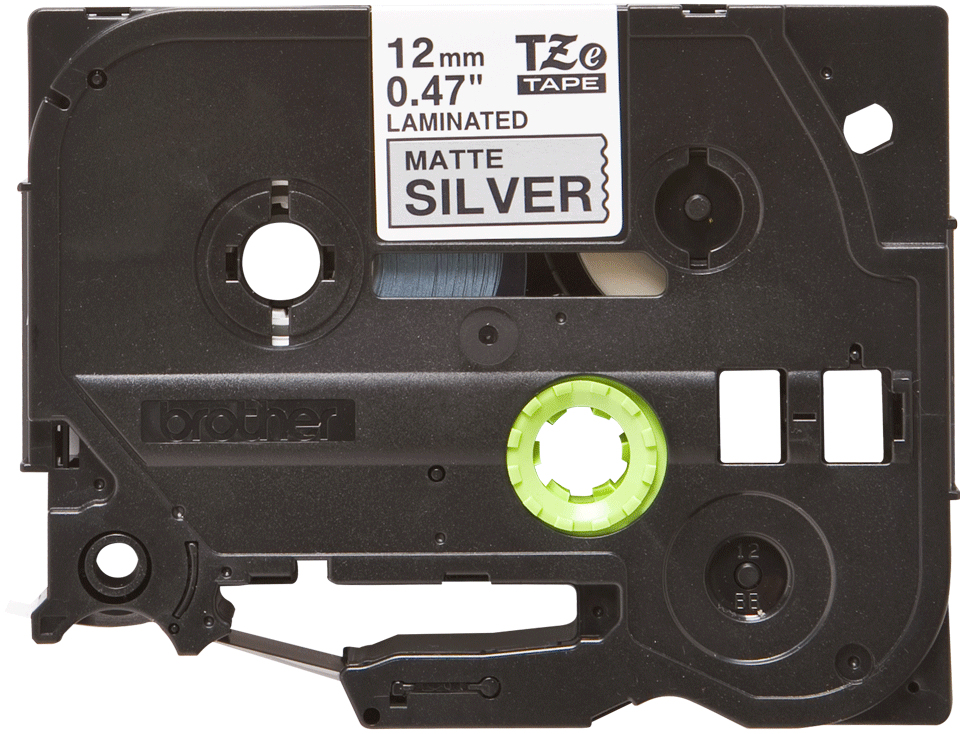 Brother TZE-M931 DirectLabel noire sur argenté mat 12mm x 8m pour Brother P-Touch TZ 3.5-18mm/6-12mm/6-18mm/6-24mm/6-36mm