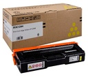 Ricoh 407546 Toner jaune, 1.600 Pages ISO/IEC 19798 pour Ricoh Aficio SP C 250