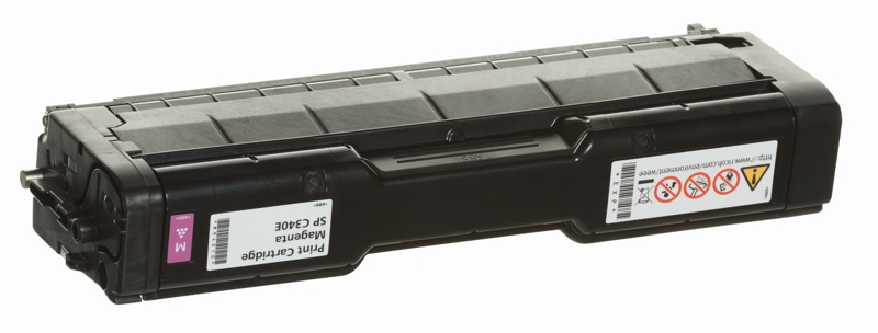 Ricoh 407901/SPC340E Toner magenta, 5.000 Feuilles ISO/IEC 19798 pour Ricoh SP C 340