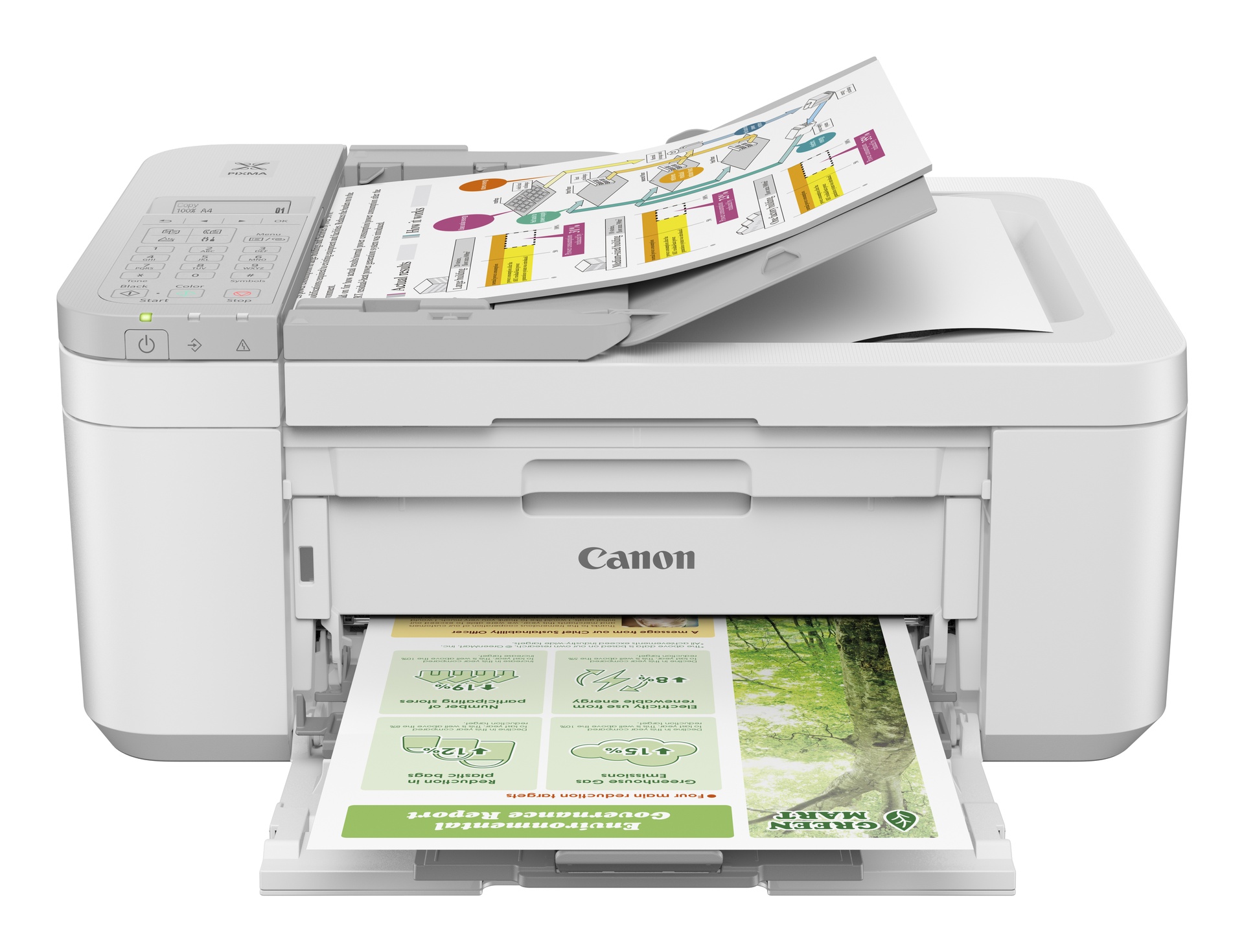 Canon Pixma TR4756i Imprimante jet d'encre multifonction (5074C046)