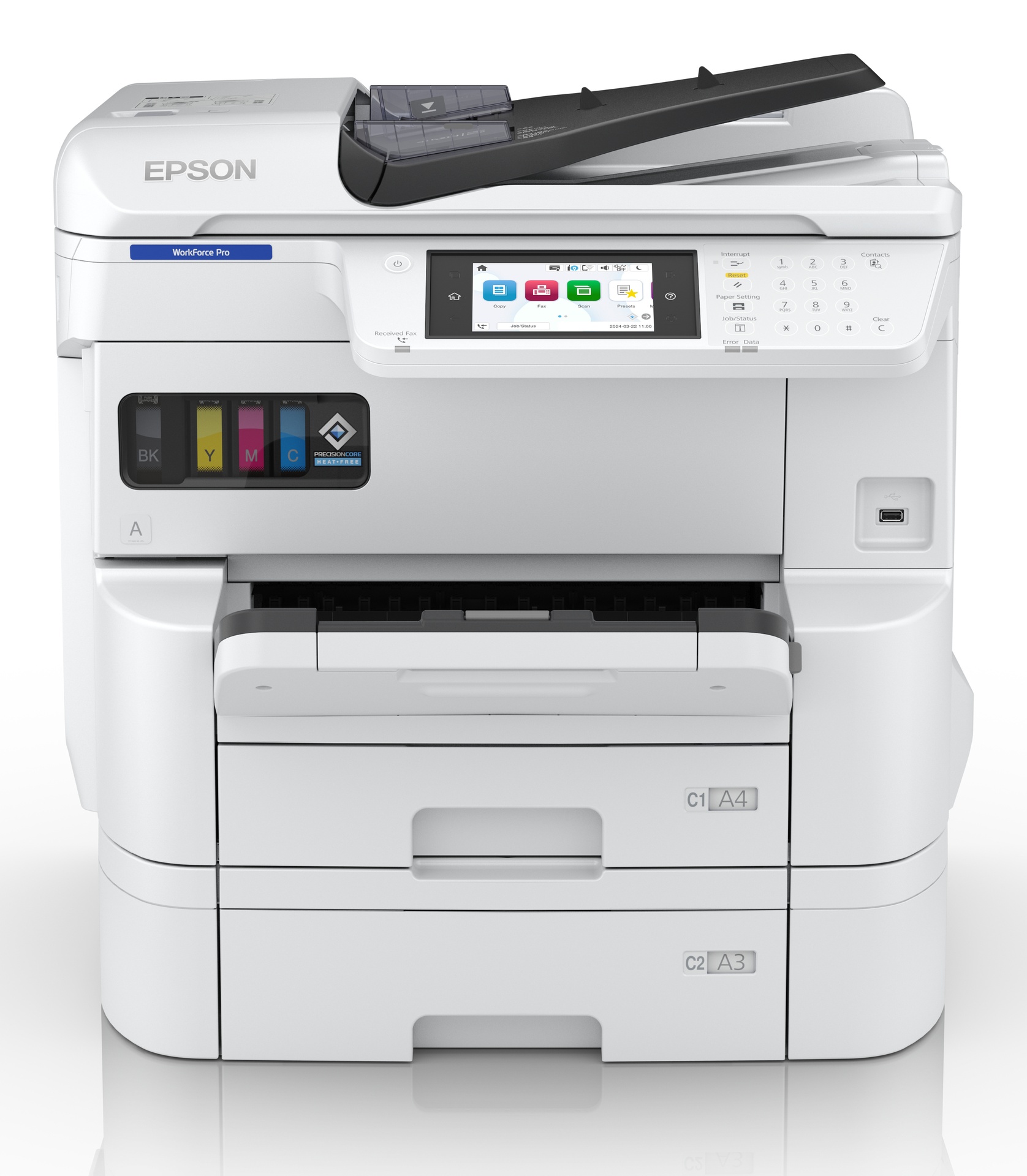 Epson WorkForce Pro EM-C 7100DWF Imprimante jet d'encre multifonction (C11CL35401)