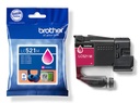 Brother LC-521M Cartouche d'encre magenta, 500 Pages ISO/IEC 19752 pour Brother DCP-J 1260