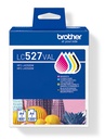 Brother LC-527VAL Cartouche d'encre multi pack Bk,C,M,Y 1200pg + 3x900 pg UE4 pour Brother MFC-J 4350