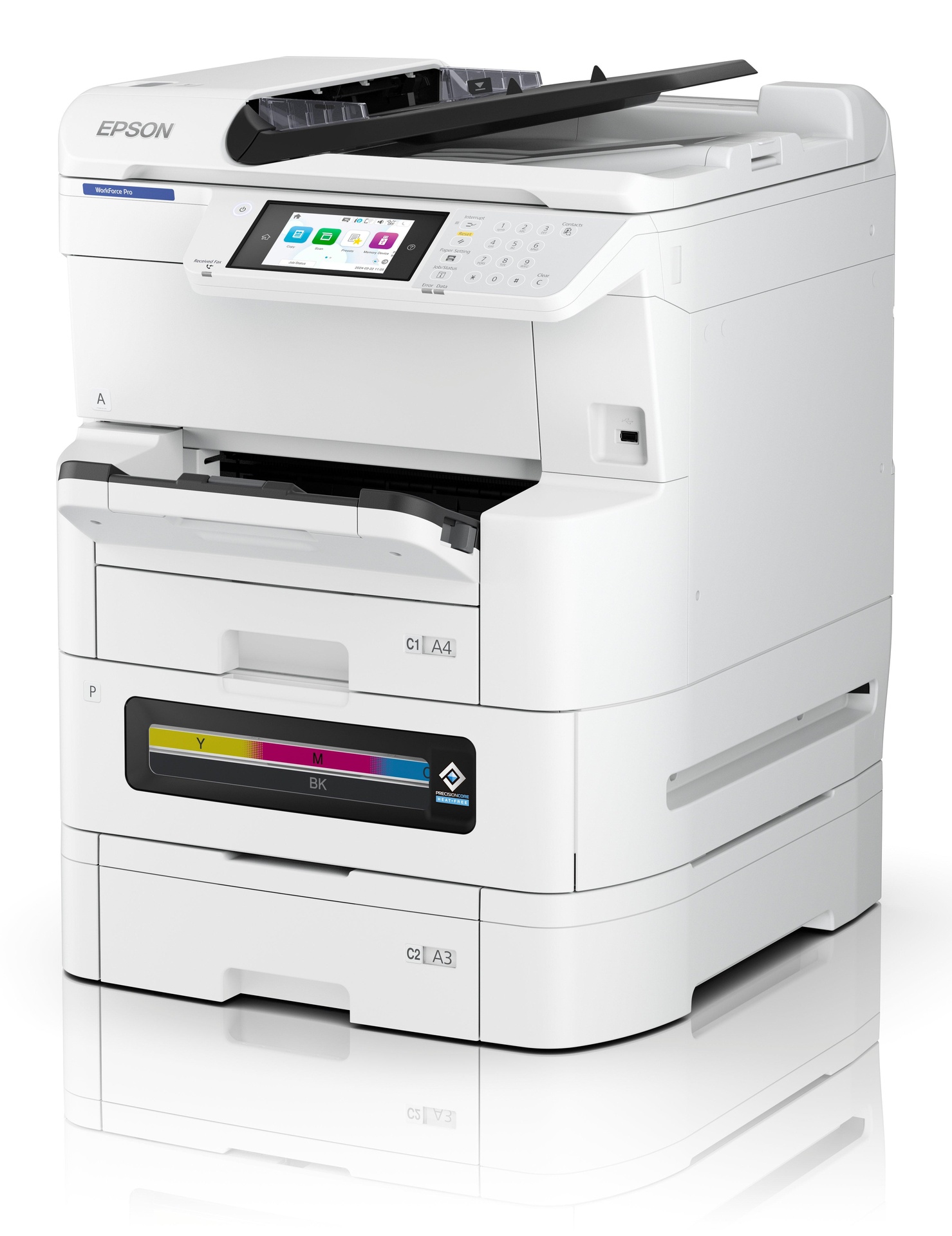 Epson WorkForce Pro EM-C 8100RDWF Imprimante jet d'encre multifonction (C11CL31301)