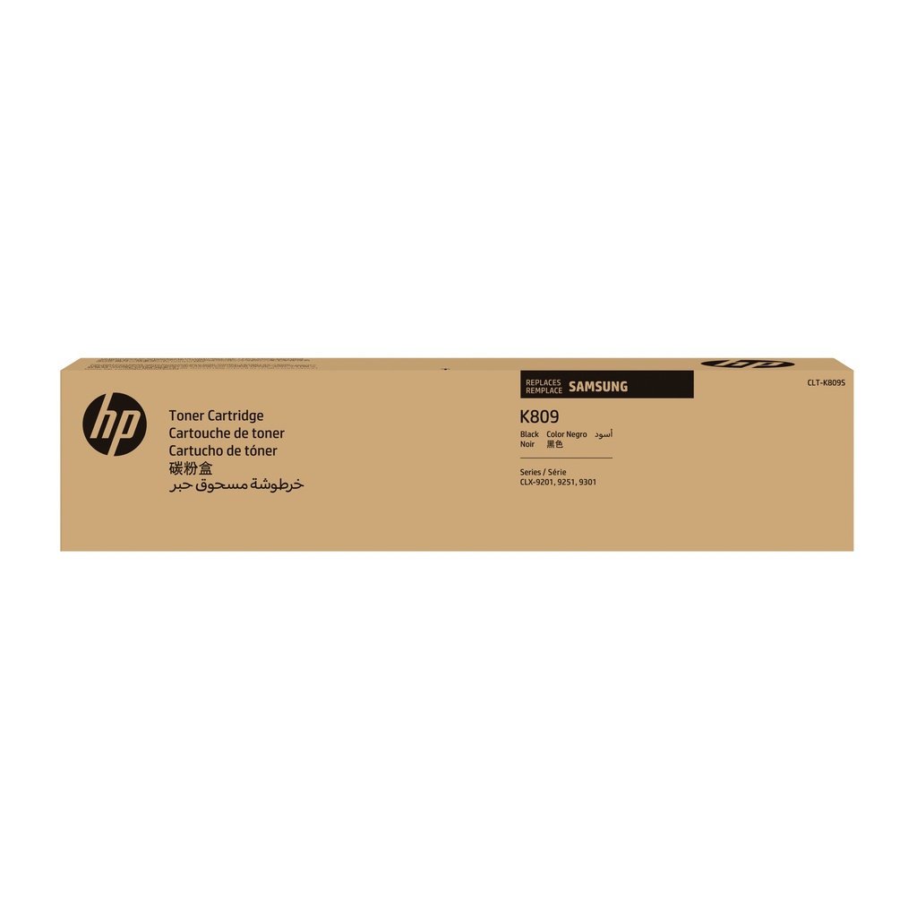 HP SS607A/CLT-K809S Toner noir, 20.000 Feuilles ISO/IEC 19798 pour Samsung CLX 9201