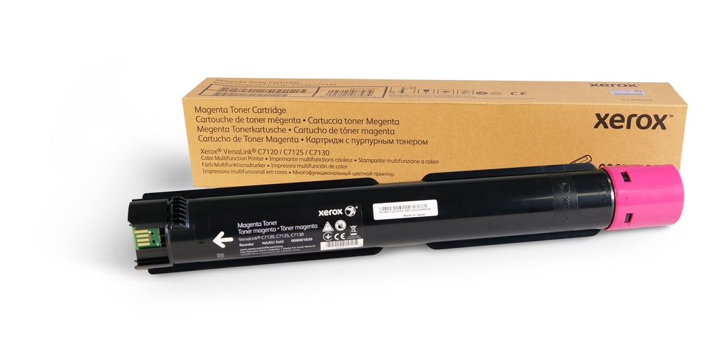 Xerox 006R01826 Kit toner magenta, 18.500 Feuilles ISO/IEC 19752 pour Xerox VersaLink C 7100