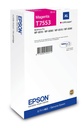 Epson C13T75534N/T7553 Cartouche d'encre magenta, 4.000 Pages 39ml pour Epson WF 6530/8090/8510