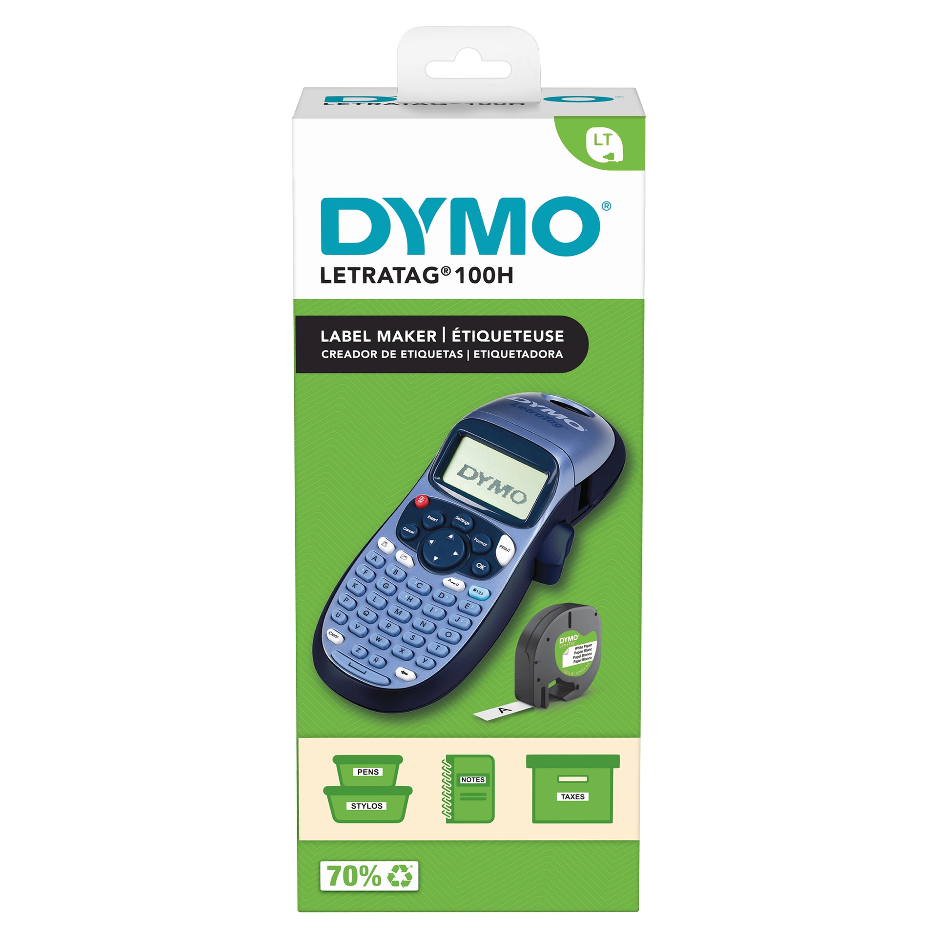 DYMO LetraTag LT-100H + Tape label printer