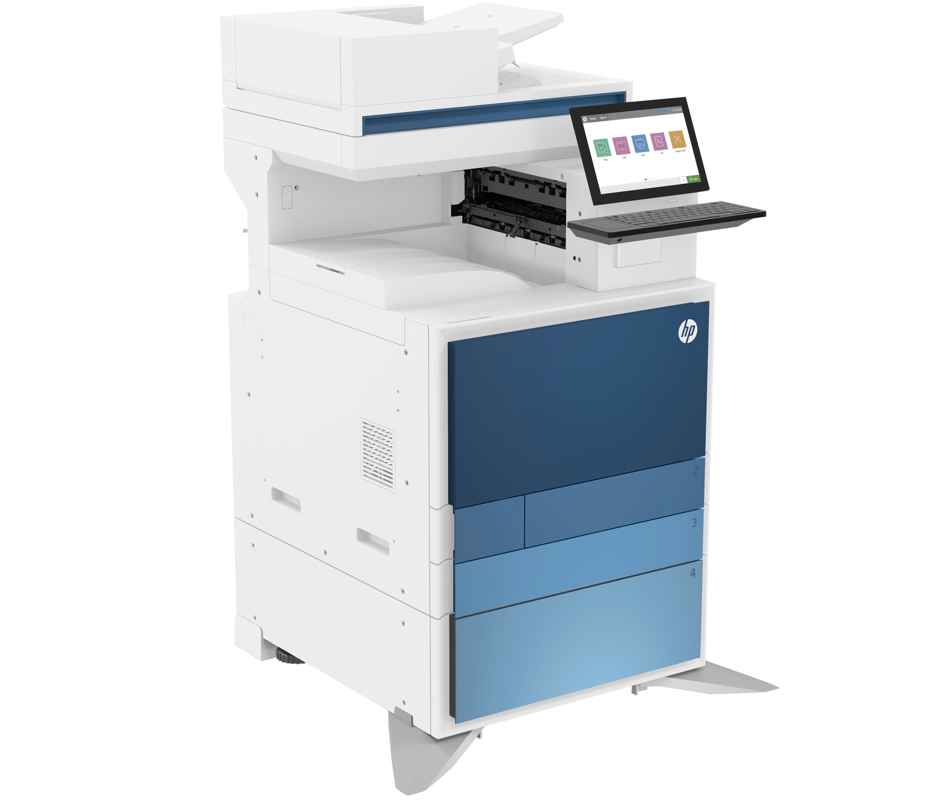 HP LaserJet Color Mgd Flw MFPE877z Prntr