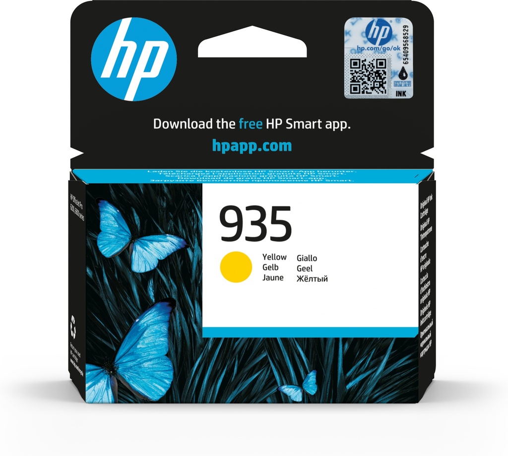 HP 935 Yellow Original Ink Cartridge