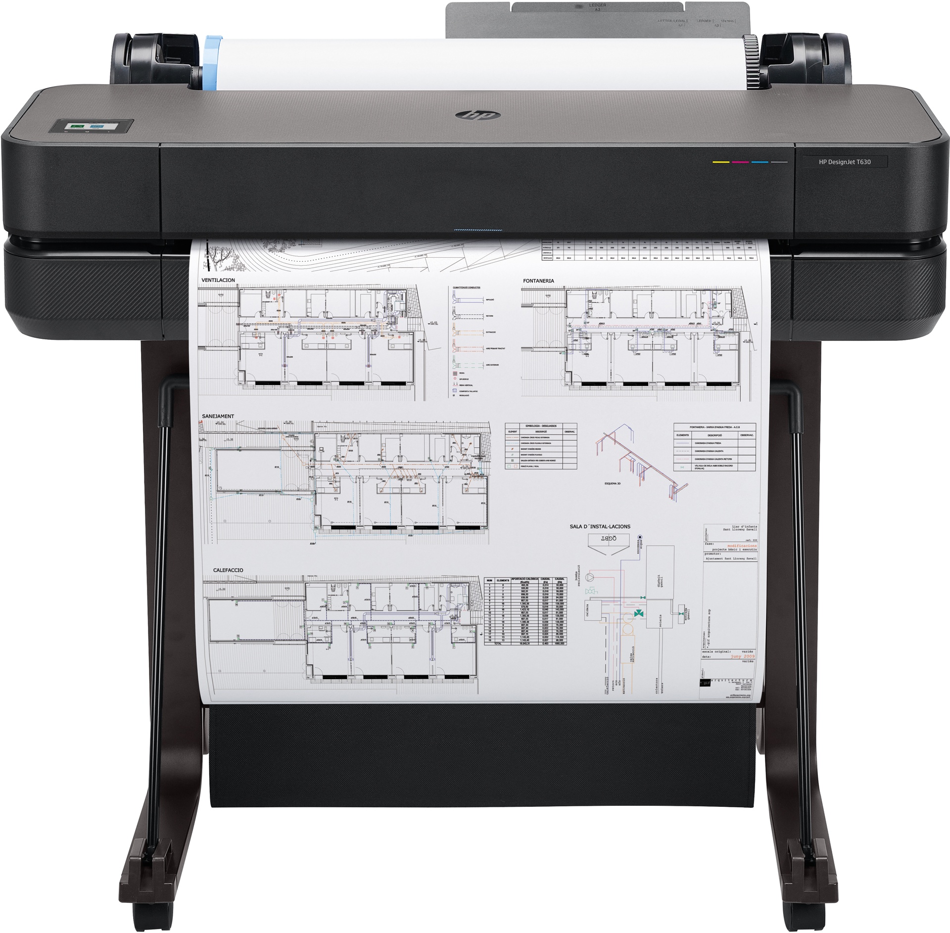 HP DesignJet T63024inch Traceur (5HB09A)