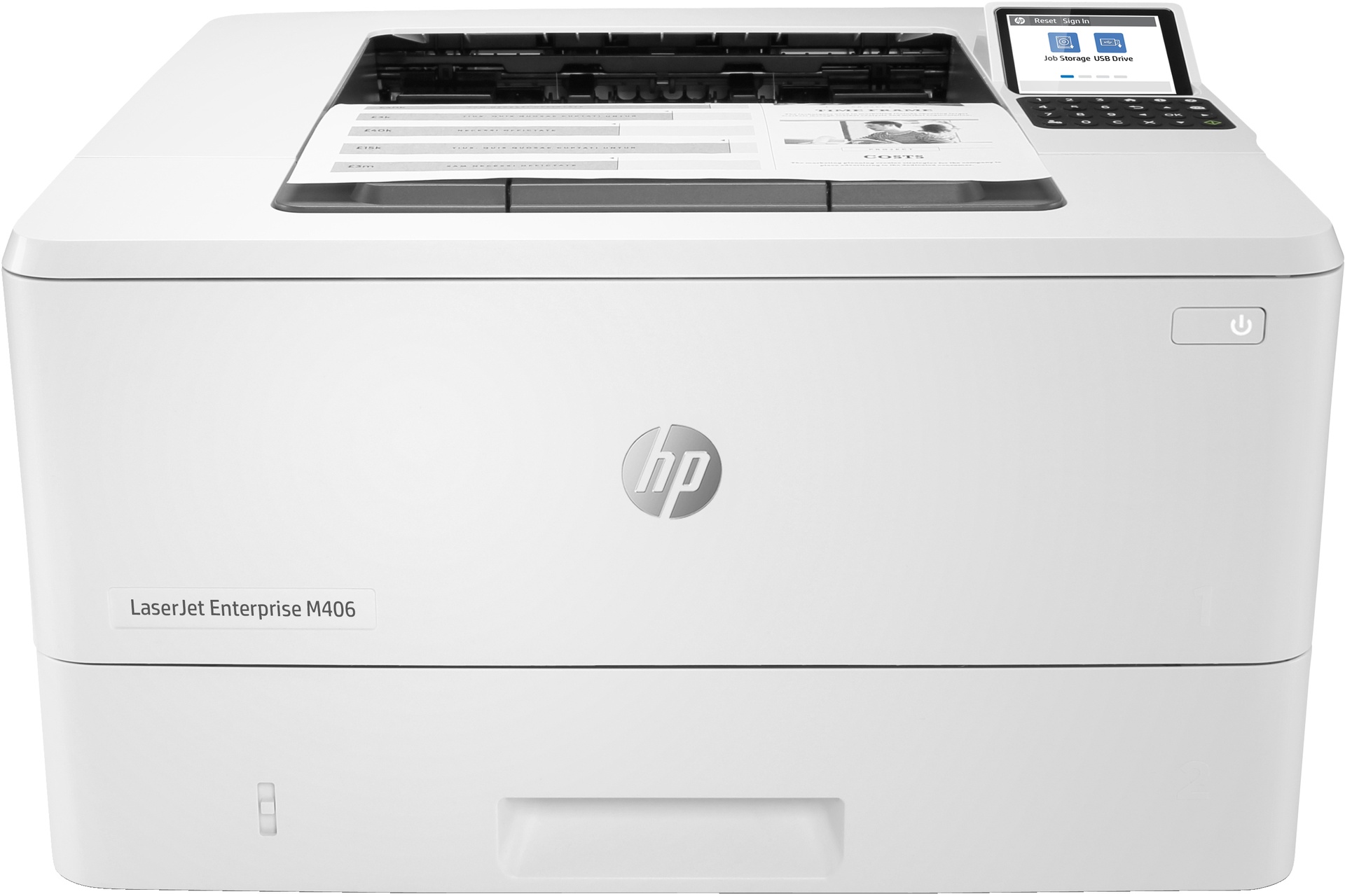 HP LaserJet Enterprise M406dn Imprimante laser (3PZ15A)