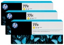 HP 771C 3-pack 775-ml Yellow DesignJet Ink Cartridges