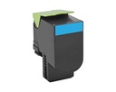 Lexmark 80C0X20 - Toner cyan haute capacité, 4 000 pages