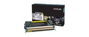 Lexmark X748H2YG - Toner jaune, 10 000 pages