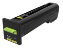 Lexmark 72K20Y0 - Toner jaune, 8 000 pages