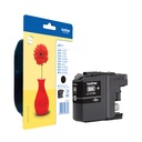 Brother LC-121BK Cartouche d'encre noire, 300 Pages ISO/IEC 24711 7.1ml pour Brother DCP-J 132/MFC-J 285