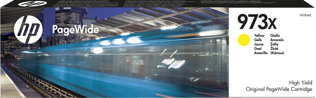 HP 973X High Yield Yellow Original PageWide Cartridge ink cartridge