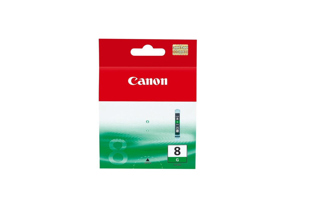 Canon 0627B001/CLI-8G Cartouche d'encre verte, 5.845 Pages 13ml pour Canon Pixma Pro 9000