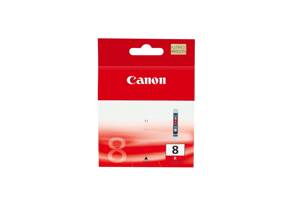 Canon 0626B001/CLI-8R Cartouche d'encre rouge, 5.790 Pages 13ml pour Canon Pixma Pro 9000