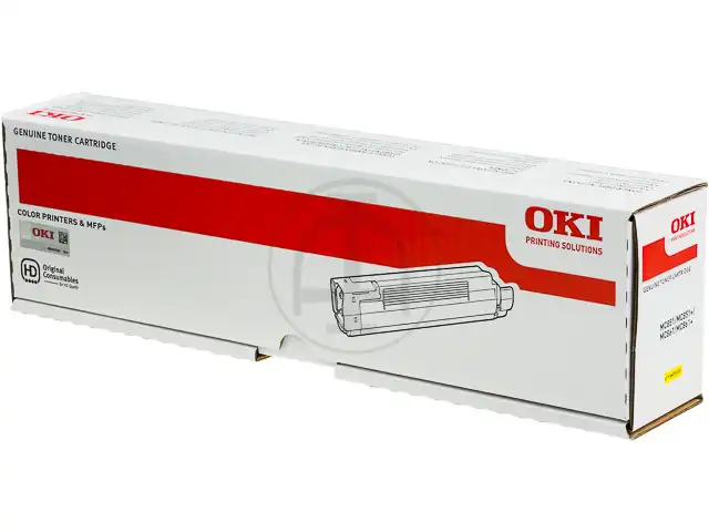 OKI 44059165 Kit toner jaune, 7.300 Feuilles ISO/IEC 19798 pour MC 851 CDTN/CDXN/DN/861 CDTN/CDXN/DN