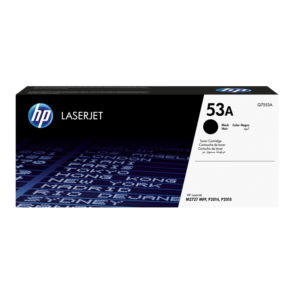 HP 53A Black Original LaserJet toner cartridge
