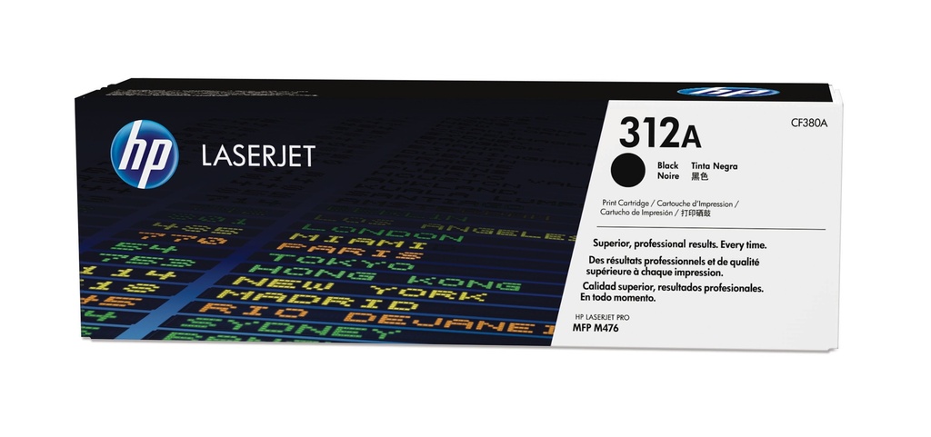 HP 312A Black LaserJet toner cartridge