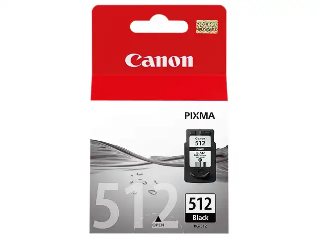 Canon 2969B001/PG-512 Cartouche à tête d'impression noire pigmentée, 401 Pages ISO/IEC 19752 15ml pour Canon Pixma MP 240