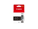 Canon 0615B001/PG-40 Cartouche à tête d'impression noire 16ml pour Canon Fax JX 200/Pixma IP 1600/Pixma IP 2200/Pixma IP 2500/Pixma IP 2600