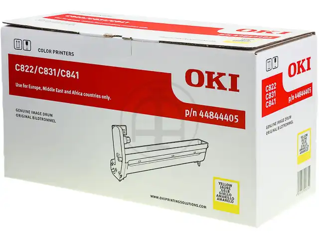 OKI 44844405 Kit tambour jaune, 30.000 Feuilles ISO/IEC 19752 pour C 831 Series/840 Series