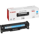 Canon 2661B002/718C Cartouche toner cyan, 2.900 Pages ISO/IEC 19798 pour Canon LBP-7200