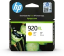 HP CD974AE/920XL Cartouche d'encre jaune haute capacité, 700 Pages ISO/IEC 24711 6ml pour HP OfficeJet 6000