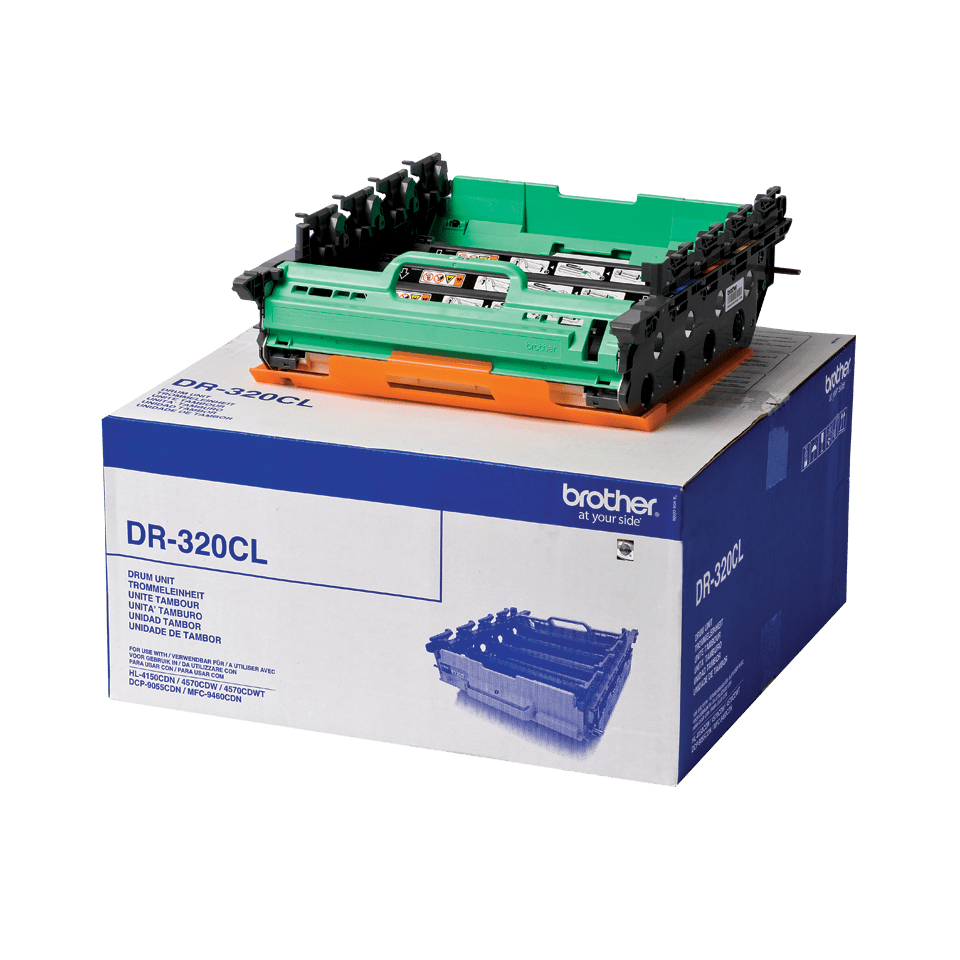 Brother DR-320CL Kit tambour Bk,C,M,Y, 4x25.000 Pages UE4 pour Brother HL-4150/4570